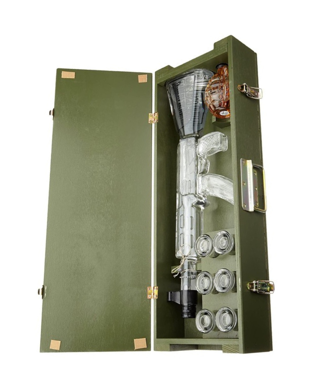 Vodka Red Army AK47 + Copos + Granada